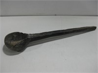 15.25" Primitive Carved Wood Spoon See Info