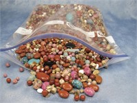 Assorted Stone Beads 5.83 lbs