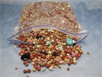 Assorted Stone Beads 5.142lbs