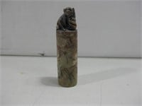 Vtg Chinese Stone Wax Seal Stamp See Info