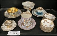 Vintage China Tea Cups & Plates.