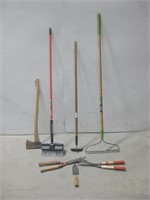 Assorted Outdoor Yard Tools