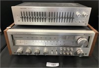 Vintage Realistic Stereo Receiver & Equalizer.