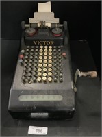 Antique Victor Adding Machine.