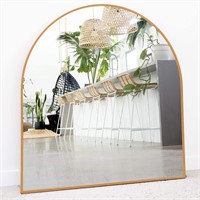 Gold Arched Mirror