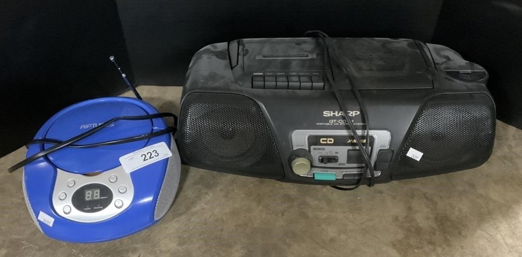 Pair Of Boomboxes.