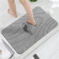 Stone Bath Mat,Non Slip Diatomaceous Earth