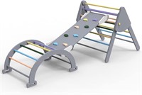 Pikler Triangle Climber Set - 3 in 1 Foldable