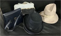 Bowler Hats & Handbags Clutches.