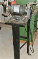 Continental 6" bench grinder on stand