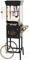 Nostalgia Popcorn Maker Machine, Black