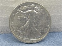 1939 Liberty Walking Half Dollar 90% Silver