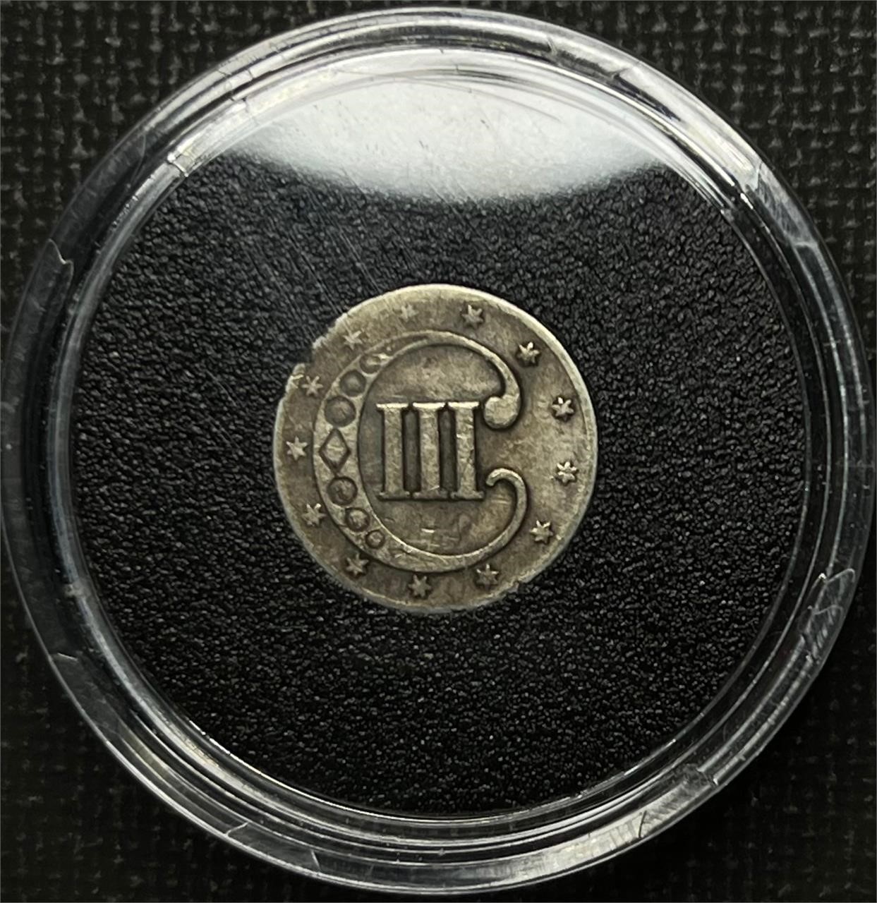 1852 Silver 3 Cents America’s Rare Coins