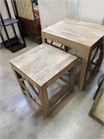 Matching Wooden Tables