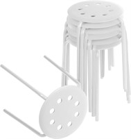 Macarrie 8 Pack Stacking Stools, Plastic