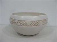 5.5"x 10" Signed Pottery Bowl