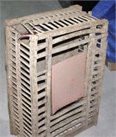wood chicken crate