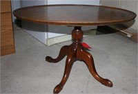 34" L wood coffee table