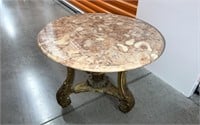 Luxury Carved Gilt-Wood Victorian Marble Top
