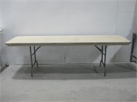 Vtg 30"x 92"x 29" Plastic Table Observed Wear