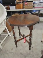 wood occasional table, 29" T
