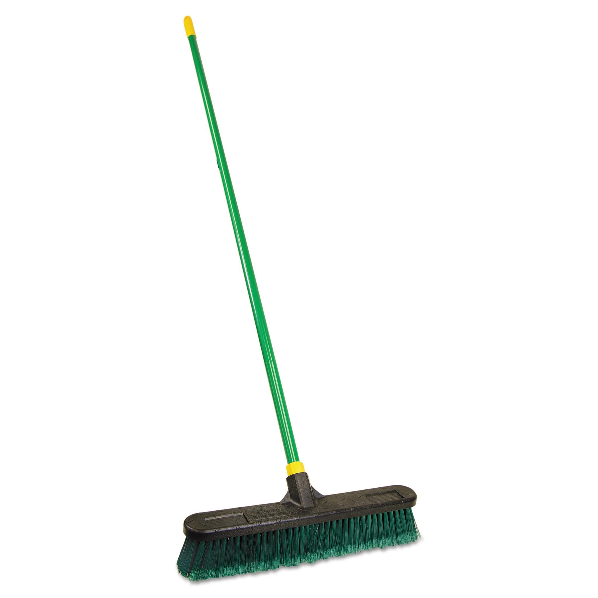 Quickie Multi-surface Push Broom, 18” Brush