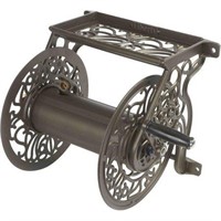 Wall Mount Hose Reel, Bronze Powder Coat Finish