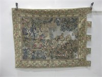 Vtg 60"x 48" Tapestry