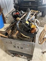 ROLLING CART WITH TOOLS