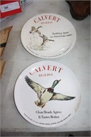 (2) Calvert 9" collector plates