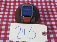 Simplify 5000 Men's Brown Leather Quartz Watch