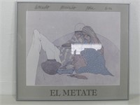 25"x 22" Framed El Metate Print