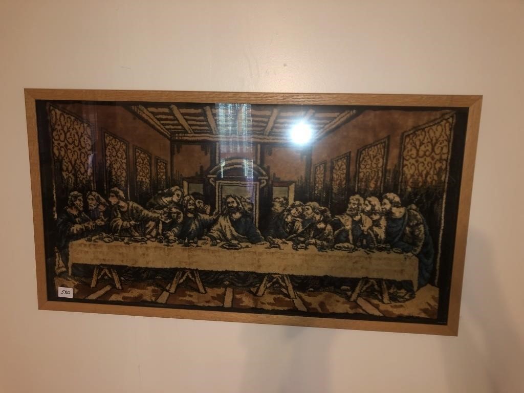The Last Supper framed