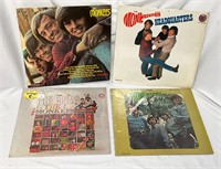 Lot of 4 The Monkees Vinyl LP's Record Albums