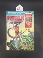 Conan The Barbarian Book and Record Set