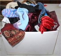 large amount of women's gloves, scarves & more