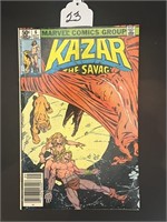 Group of 6 Issues of Marvel Comic Ka-Zar