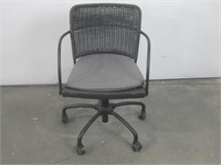 20.5"x 15"x 29" Wicker Office Chair