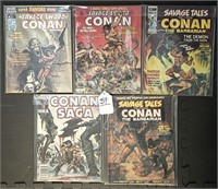 5 Curtis Comics Conan