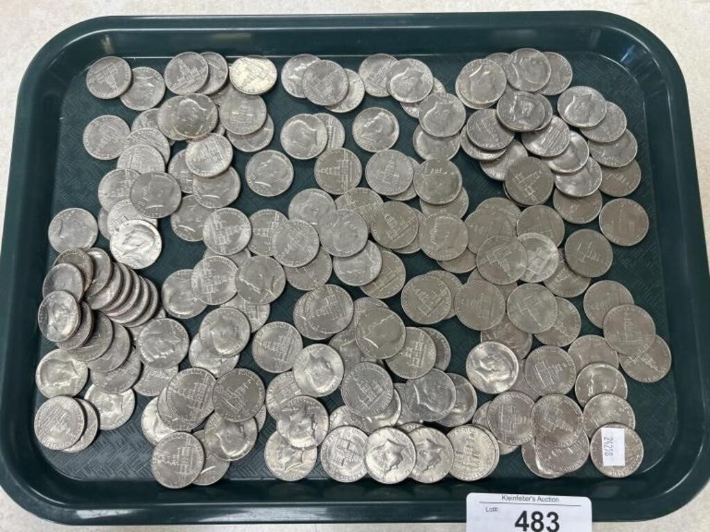 1776-976 Kennedy Half Dollars.