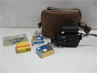 Vtg ES-25 XL Camera W/Accessories Powered On See