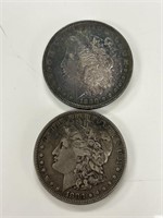 1880,83 Silver Morgan Dollars.