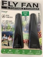 New Fly Fan & Portable Charger