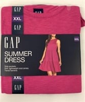 New Gap Summer Dress Short Sleeve Size XXL Pink