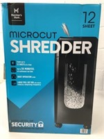 Micro Cut Shredder 12 Sheet *Open Box Works