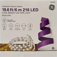 GE StayBright Clear Bright White Tape Light $35