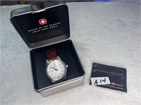 WENGER GENUINE SWISS ARMY MILITARY TIME MEN'S