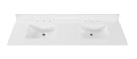 Home Decorators Collection White Rectangular Doubl