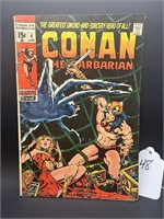 Marvel Comics Conan The Barbarian No. 4  Apr. 1971