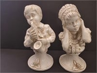 Music Boy and Girl Statuary - Resale $30